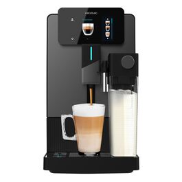 Кавомашина автоматична Cecotec Cremmaet Latte Touch 19 бар, 12 напоїв, TFT-дисплей, конічна кавомолка, автоматичне очищення