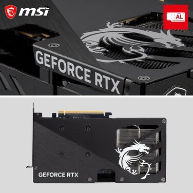 Відеокарта MSI GeForce RTX 5060 GAMING OC 8GB GDDR7, PCIe 5.0, HDMI 2.1b, DisplayPort 2.1b
