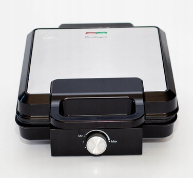 Вафельниця Berlinger 2300 Вт, чорна, з регулюванням температури, на 4 вафлі