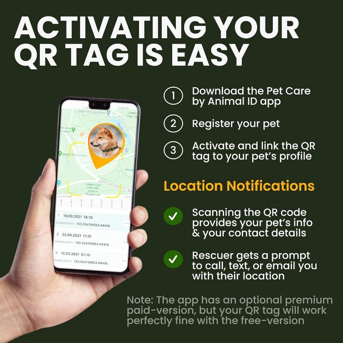 Нашийник для собак BRONZEDOG з шкіри, з QR-ID тегом, регульований, м'який, круглий, для собак маленьких, середніх та великих порід, цуценят та котів (28-36 см) (Denim, 23-28 см)