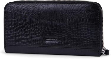 Timberland Women's Leather RFID Zip-Around Wallet Clutch with Wristlet Strap
