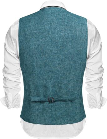 COOFANDY Чоловічий костюм-двійка, легкий, приталений, чорний (S, блакитний - перолинний блакитний)