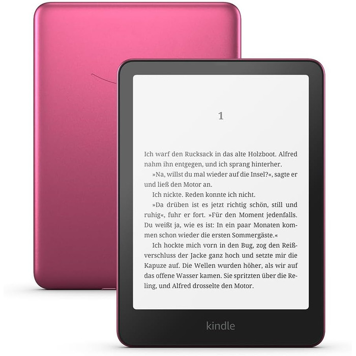 Електронна книга Amazon Kindle Paperwhite 12 Signature Edition 32GB, рожева
