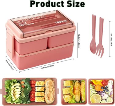 Електрична ланчбокс з підігрівом 1.5L, перезаряджувана, портативна, для роботи, сім'ї, кемпінгу, офісу, авто, подорожей, будівельних майданчиків (Blue)