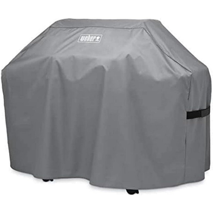 Чохол для гриля Weber, для серій Spirit 300 і Genesis 300, до 152 см, водонепроникний, захист від УФ, вітру і дощу, сірий (7179)