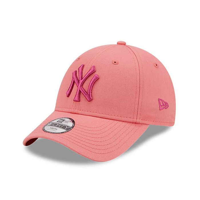 Дитяча кепка New Era New York Yankees MLB League Essential Pink 9Forty (2-5 років)