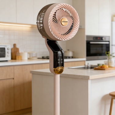 Підлоговий вентилятор Vexos Aura-x30 Air, бежевий