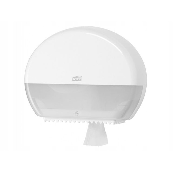 Диспенсер для туалетного паперу Tork Elevation Mini Jumbo T2, білий (555000)
