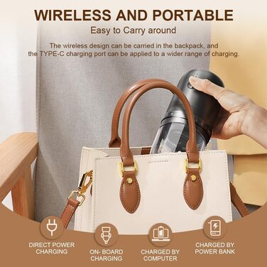 Електрична кавомолка HOTUT з регулюванням помелу, 40 ступенів, з керамічним жорном, акумулятор 1800mAh для подорожей та кемпінгу