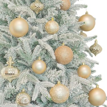 Прикраси для ялинки Busybee: 30 кульок, 6 см, пластик, шампань