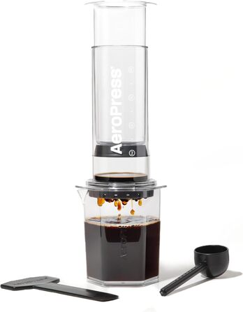 AeroPress Clear XL: прес для кави 3-в-1 (French Press, Pourover, Espresso)