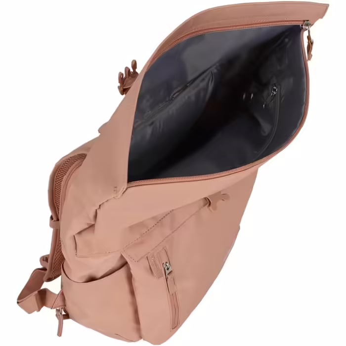 Travelite Basics Roll-Up Rucksack 60 cm, One Size, (Powder Pink)