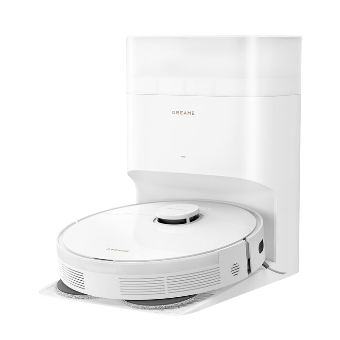 Робот-пилосос Dreame L10s Plus з автоматичним спорожненням, до 90 днів автономної роботи, потужність всмоктування 7000 Па, DuoScrub™ система миття, автоматичне підняття мопа, розпізнавання килимів за допомогою ультразвуку