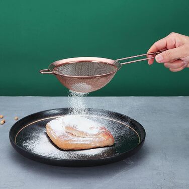 Набір сит з нержавіючої сталі 3 шт. Kupffer: для просіювання борошна, чаю, соусів та макаронів