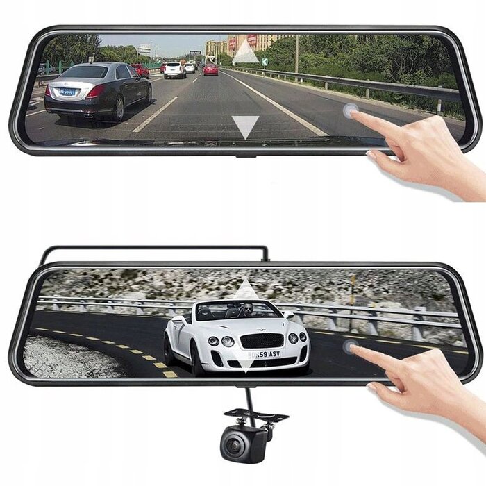 Автомобільний відеореєстратор Ondra Full HD 170° з камерою заднього виду, 9,66