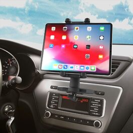 Автомобільний тримач для планшета Cuxwill у CD-слот, універсальний 360° для iPad 4-13 дюймів, смартфонів, Kindle, iPhone, монтаж у CD-привід, сумісний з iPad Pro, Air, Mini, Kindle Fire