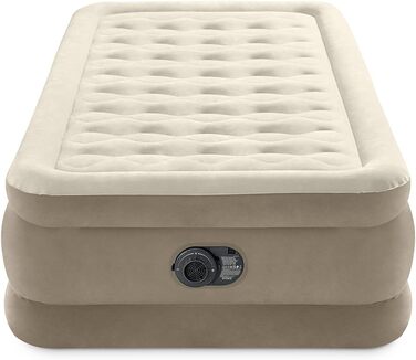 Надувне ліжко Intex Twin Ultra Plush Fiber-Tech RP, 99 x 191 x 46 см (64426ND)