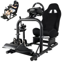 Ігровий кокпіт-симулятор Dardoo Racing з сидінням для керма Logitech G29 G923, Thrustmaster T300RS, Fanatec (PS4, PC)