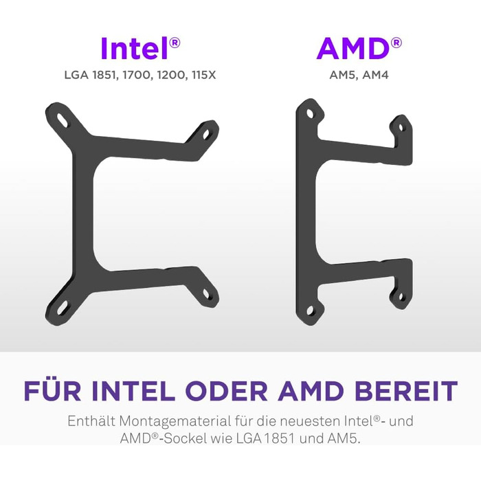 NZXT Kraken Core 240 RGB - Рідинне охолодження CPU AIO з LCD-дисплеєм, чорний