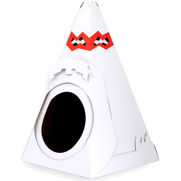 Кіт-будиночок Tipi Suck UK: іграшка-будинок, ліжко та аксесуар для котів, оригінальний подарунок для кота