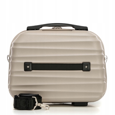 Косметичка Wittchen Groove Line 56-3A-314-86, бежева