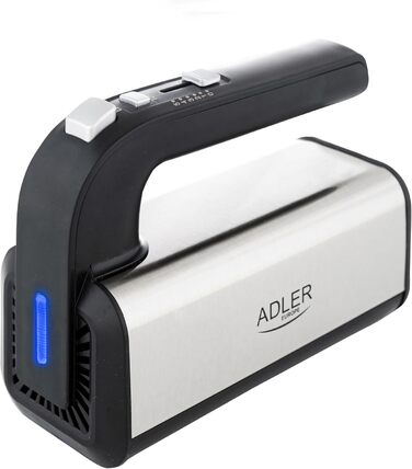 Ручний міксер ADLER AD4225, 800W, 5 швидкостей, турбо-режим, з нержавіючої сталі, для тіста та мусів