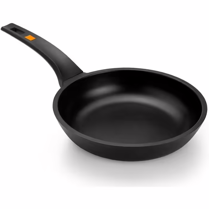 BRA Efficient | Frying Pan, Black, 16 cm, suitable for all kitchen types including induction, PFOA-free, aluminum