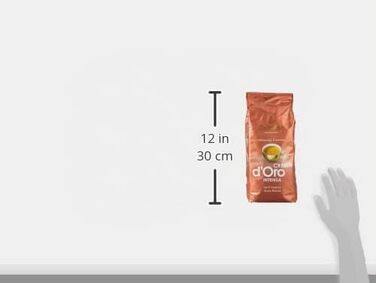 Кава в зернах Dallmayr Crema D'Oro Medium Roast, інтенсивна та пряна, 1 кг (набір 4 упаковки)