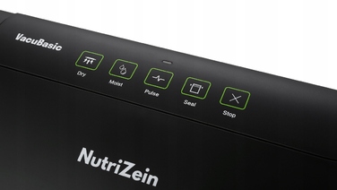 Вакууматор NutriZein NZVS2000 VacuBasic 100 Вт + чорна фольга