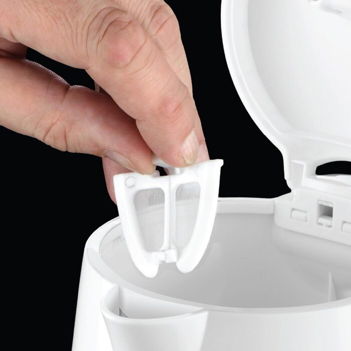 Електричний чайник Russell Hobbs 0.85л з адаптацією до напруги, для подорожей (1000W, 2 чашки, 2 ложки)