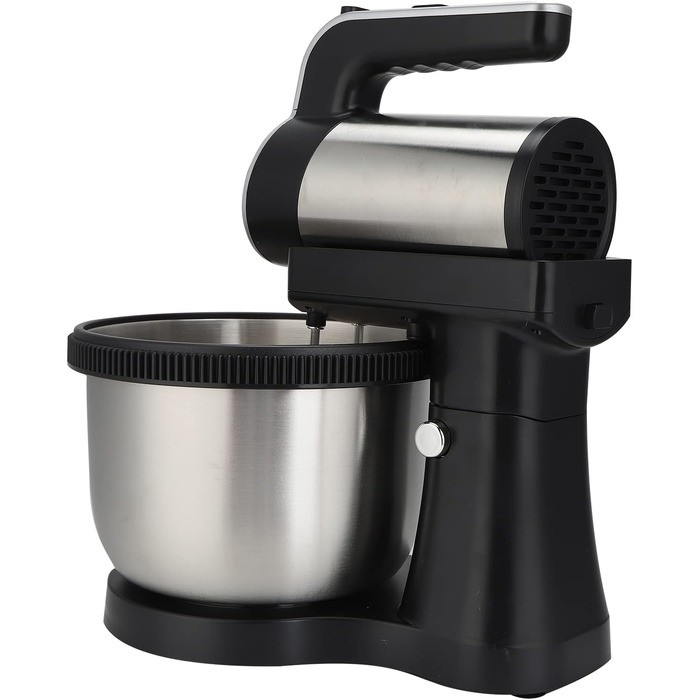 Stand Mixer, 2-in-1 1000W 5-Speed Tilt-Head Electric Hand Mixer with 4-Liter Stainless Steel Bowl, Dough Hooks, Whisk, and Beaters, Multifunctional Household Kitchen Mixer for Everyday Use