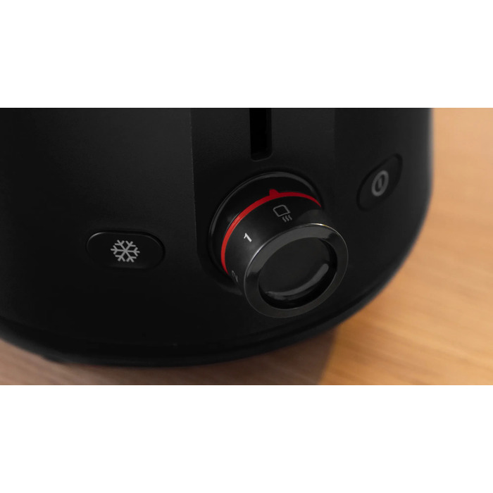 Тостер Bosch TAT2M123, чорний, 950 Вт