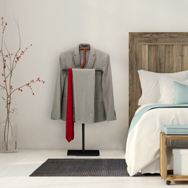 Relaxdays Butler for Men - Wood & Metal