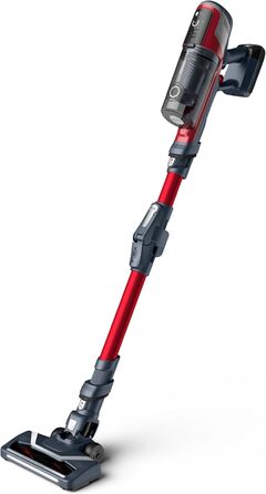 Rowenta RH6471 X-Pert 6.60 Cordless Stick Vacuum | Lightweight | Pet Accessories | LED Display | Flex Joint | 100W | Removable Battery | All Floor Types | Up to 45 Min. Runtime | 2-in-1 Wall Mount | Pet Hair | Flex Joint