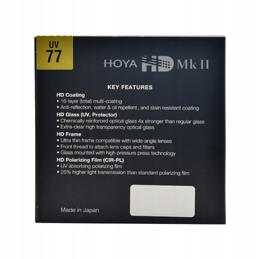 Ультрафіолетовий фільтр Hoya HD MkII 62мм