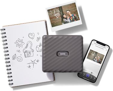 Друк фото з телефону: INSTAX LINK Wide - принтер для смартфонів (Mocha Gray)