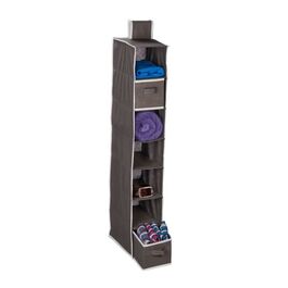 Relaxdays Hanging Shelf Closet Organizer with 7 Compartments