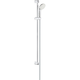 Grohe Tempesta 100 Shower and Shower System, chrome, 27597001 (Shower rod set 900mm, 2 spray patterns, 2 spray patterns)