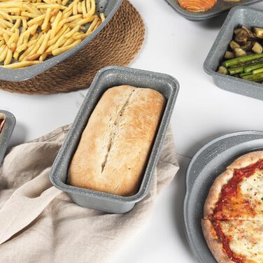 Форма для випічки SALTER, діаметр 24 см, з антипригарним покриттям, знімний дно, для тортів та кішів, з вуглецевої сталі