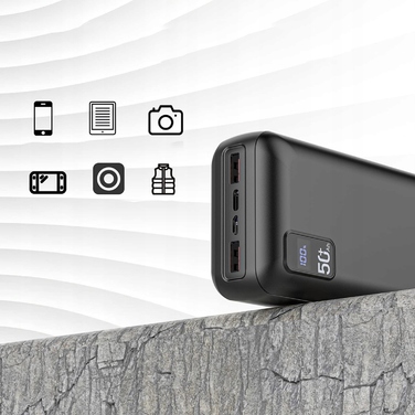 Потужний павербанк 50000 mAh 22.5W PD: швидка зарядка та універсальна сумісність