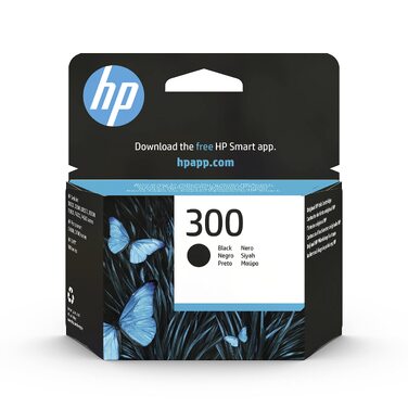 Оригінальний чорний картридж HP 300 (Standard) для принтерів HP