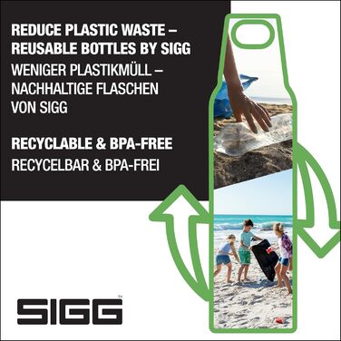 SIGG Hot & Cold ONE Thermo Drinking Bottle, non-toxic and insulated stainless steel drinking bottle, one-handed operation outdoor thermo bottle (0.3 L)