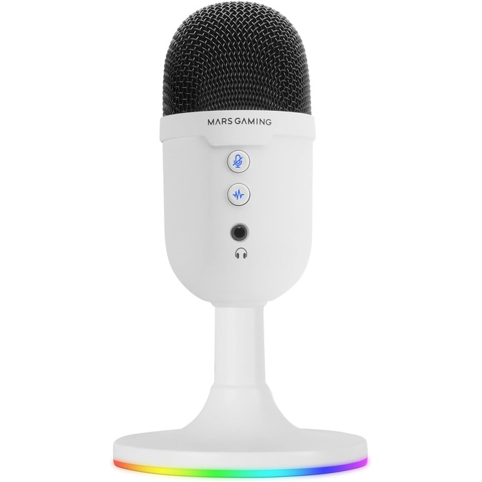 Мікрофон Mars Gaming MMIC-XT: Професійний студійний мікрофон з кулястим направленням, 192kHz, 24-bit, з поп-фільтром та антишоковим кріпленням