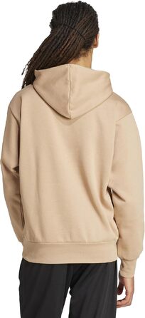 Чоловічий худі Adidas Essentials Linear Fleece з капюшоном, колір Warm Sandstone/Black, розмір S