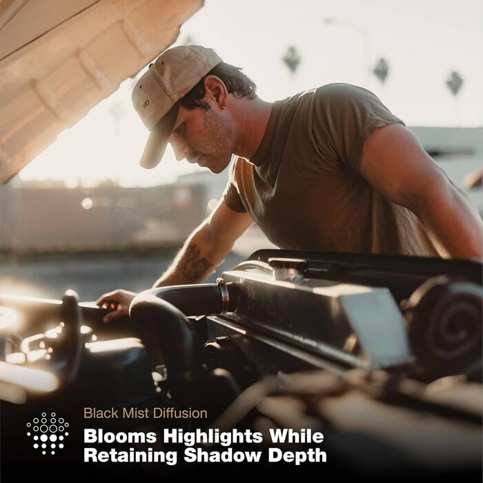 Фільтр PolarPro Shortstache - Чорний туман (Black Mist) + поляризаційний, 72мм