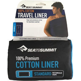 Спальний мішок-вкладиш Sea to Summit Premium Cotton, туристичний, для готелів та хостелів