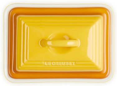 Le Creuset Stoneware Butter Dish, 900 g, 17 x 12.5 x 9 cm, Nectar, 70837176720000