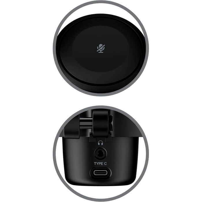 HyperX DuoCast – USB-конденсаторний мікрофон з RGB-підсвічуванням, поп-фільтр, для PC, PS5, PS4, Mac, чорний