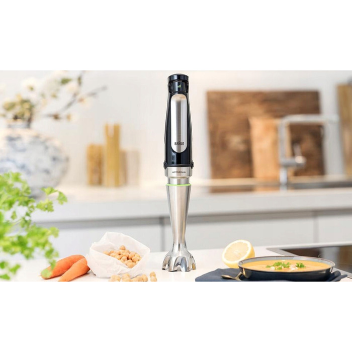Ручний блендер Braun MQ7035X 1000 Вт, чорний