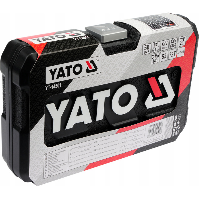 Набір інструментів Yato YT-14501 1/4
